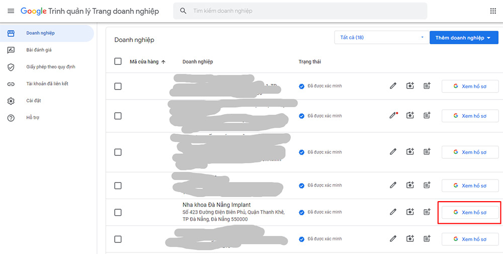 Hướng dẫn cách thêm quyền sở hữu, quản lý trang doanh nghiệp