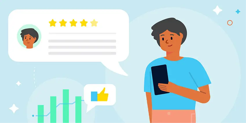 Nên có phần đánh giá từ khách hàng khi thiết kế website spa