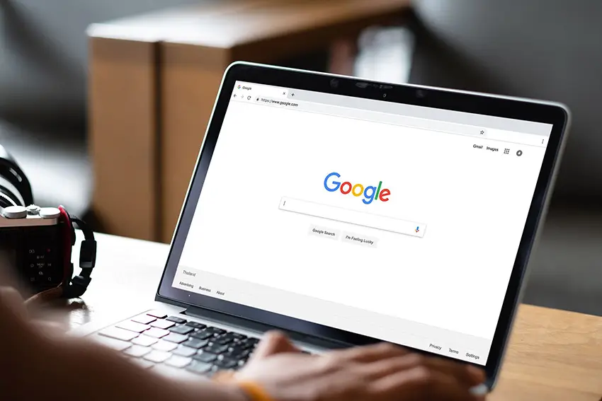 Bạn vẫn có thể sử dụng google như bình thường