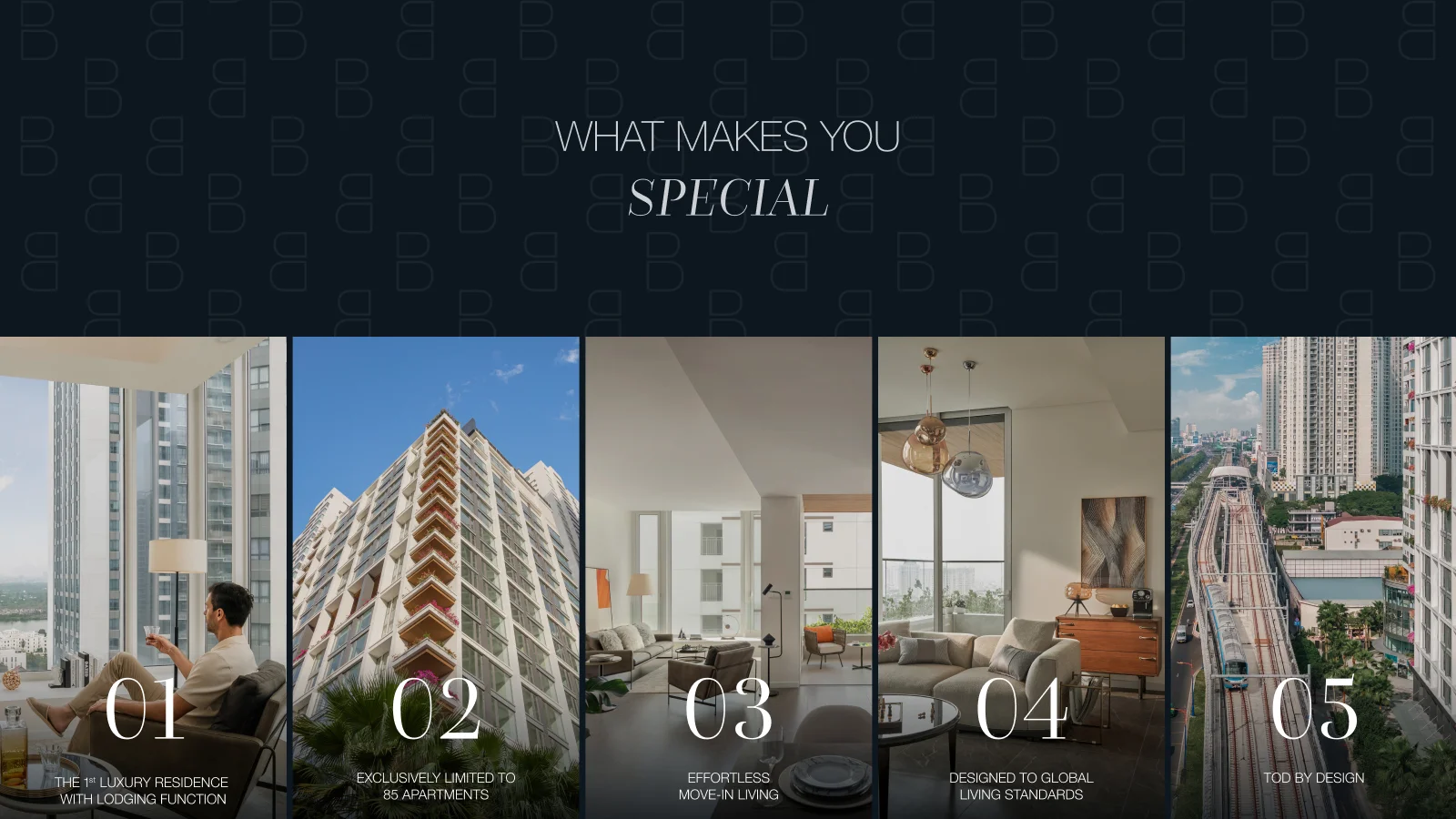 Thiết kế chức năng hover UI UX dự án The Berkley